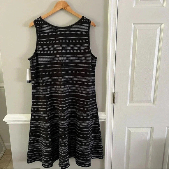NWT Women’s NIC+ZOE This Or That Twirl Reversible Dress Bluestone Size 1X - Picture 2 of 6